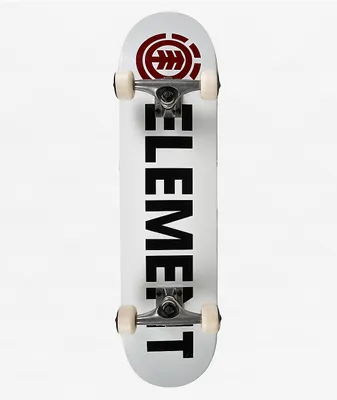 Element 7.75" Blazin White Skateboard Complete