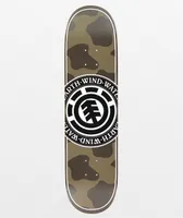 Element Camo Seal 8.0" Skateboard Deck