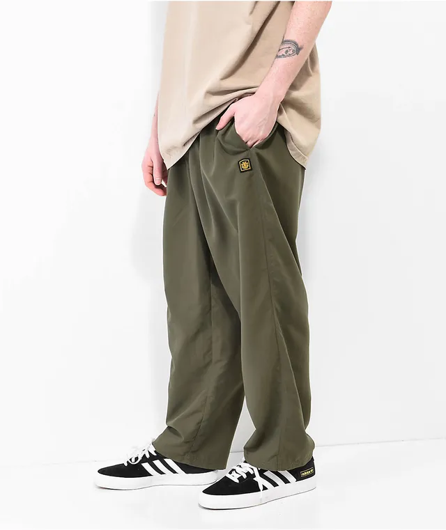 Empyre Canopy Olive Green Cargo Parachute Pants