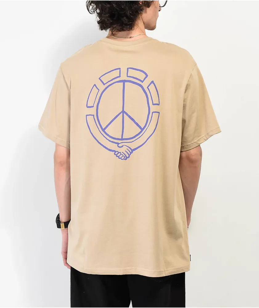 Element Collab Tan T-Shirt