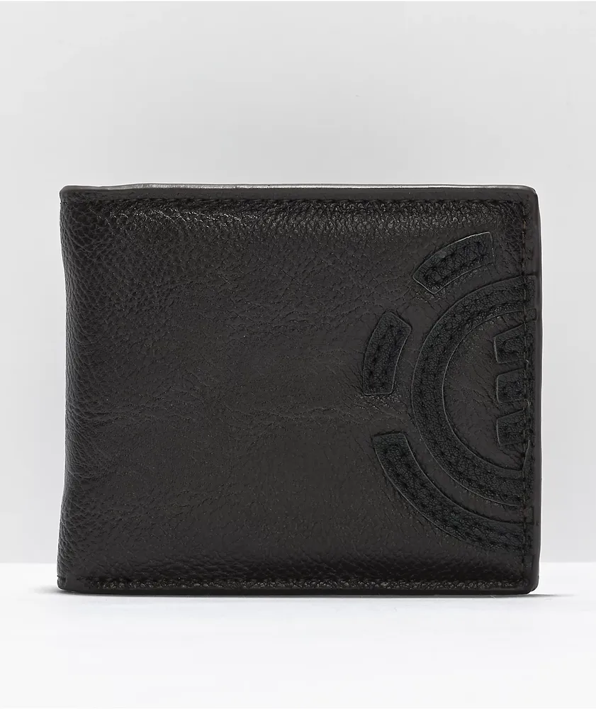 Element Daily Faded Black Bifold Wallet