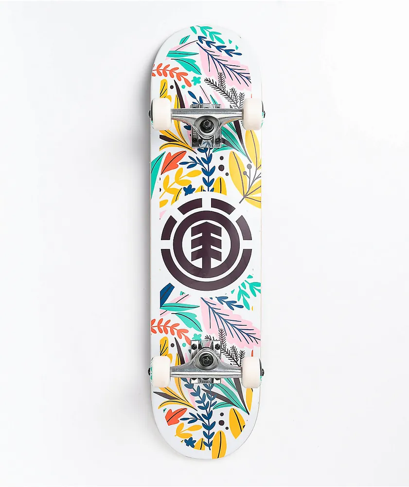 Element Floral Party 7.75" Skateboard Complete