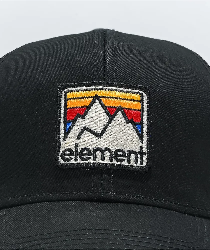 Element Joint Black Trucker Hat