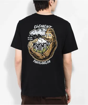 Element Rain Black T-Shirt