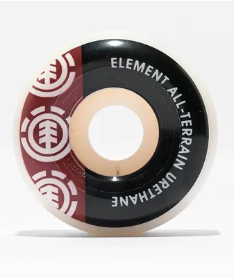 Element Section 52mm 99a White Skateboard Wheels