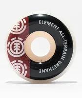 Element Section 52mm 99a White Skateboard Wheels