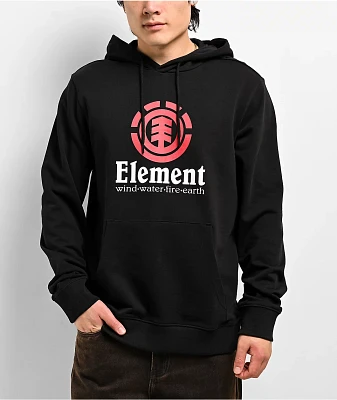 Element Vertical Black Hoodie