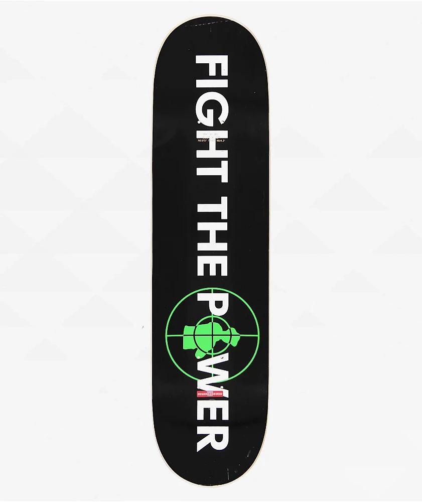 Element x Public Enemy Stencil 8.25" Skateboard Deck