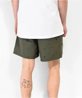 Element x Smokey Bear In The Woods Green Board Shorts