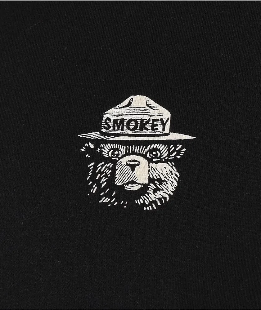 Element x Smokey Bear Shovel Black T-Shirt