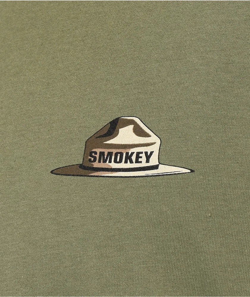 Element x Smokey Bear Stetson Dark Green T-Shirt