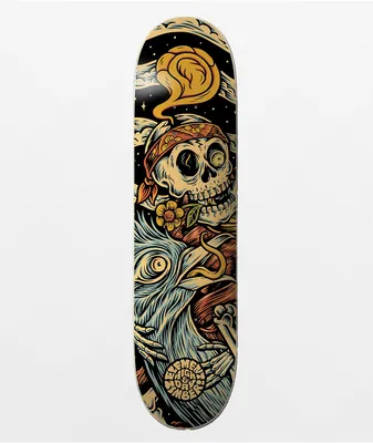 Element x Timber! High Dry Skull 8.25" Skateboard Deck