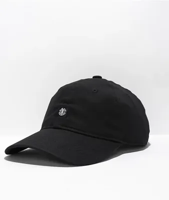 Elements Fluky Black Strapback Hat