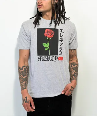 Elenex Mercy Rose Grey T-Shirt