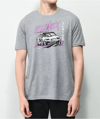 Elenex Passion Car Grey T-Shirt