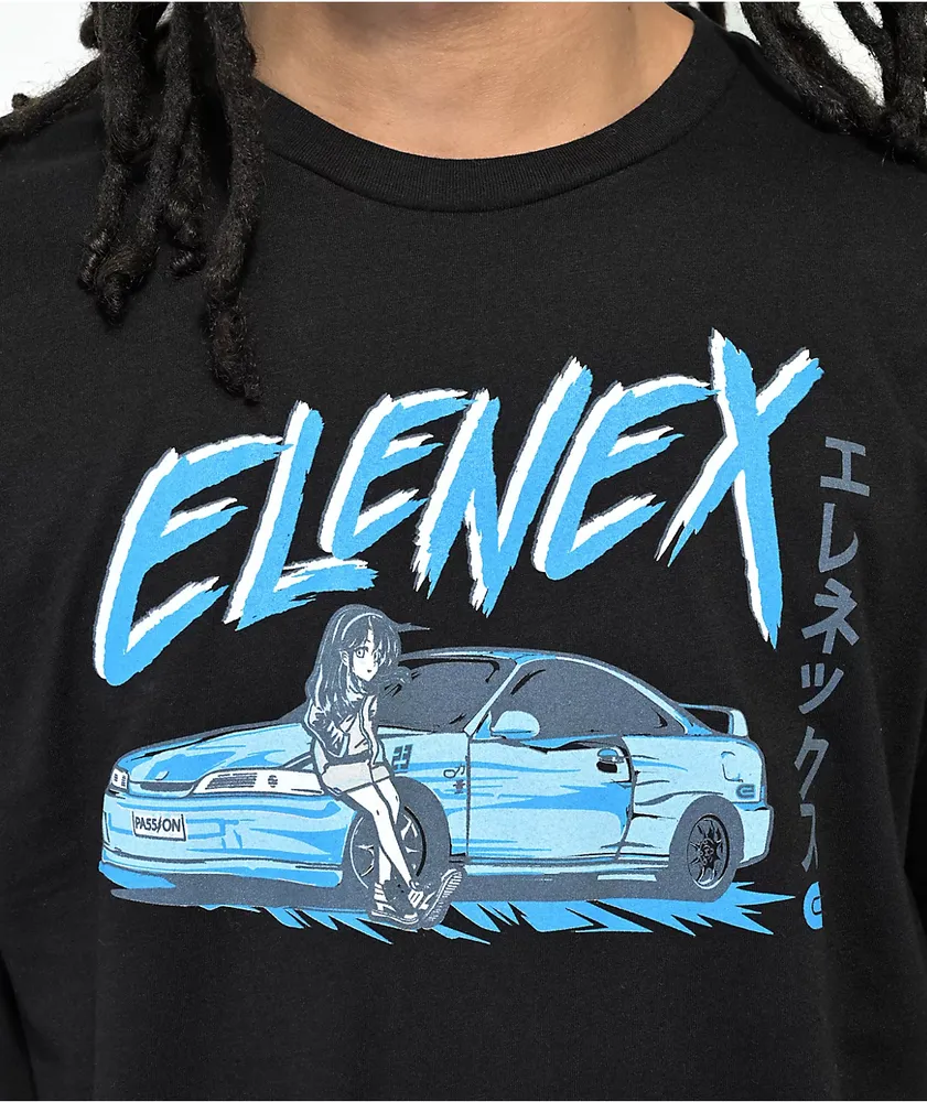Elenex Passion Girl Black T-Shirt