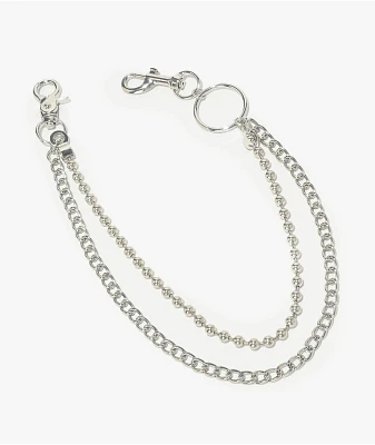 Ella Shea Ball Silver Pocket Chain