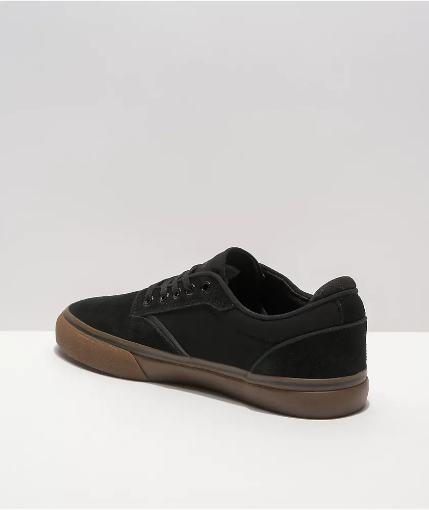 Emerica Dickson Black & Gum Skate Shoes