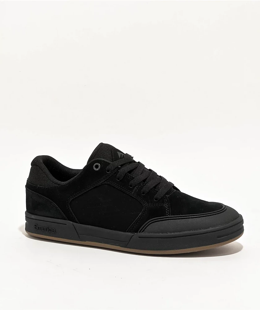 Emerica Heretic Black Skate Shoes