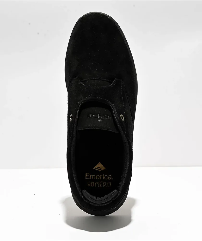 Emerica Romero Skater Black Skate Shoes