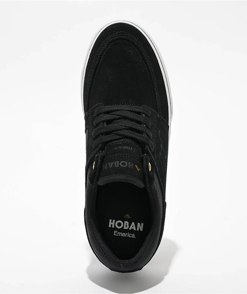 Emerica The Hoban Black & White Skate Shoes