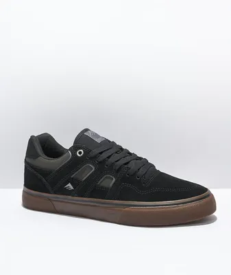 Emerica Tilt G6 Black, Grey & Gum Skate Shoes