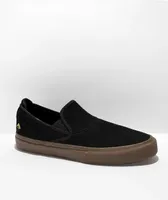 Emerica Wino G6 Gum & Black Slip-On Skate Shoes