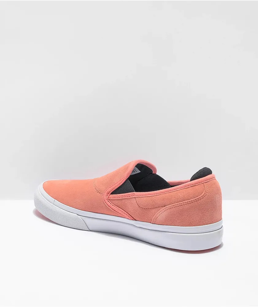 Emerica Wino G6 Pink Slip-On Skate Shoes