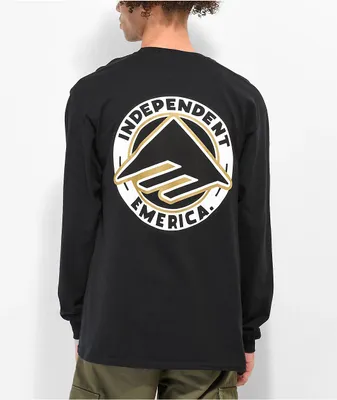 Emerica x Independent Cicle Black Long Sleeve T-Shirt