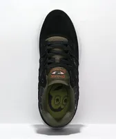 Emerica x Toy Machine Tilt G6 Black & Olive Skate Shoes