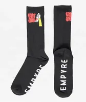 Empyre 3 Pack Black Crew Socks