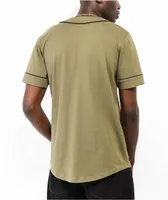 Empyre All Gas Olive Baseball Jersey