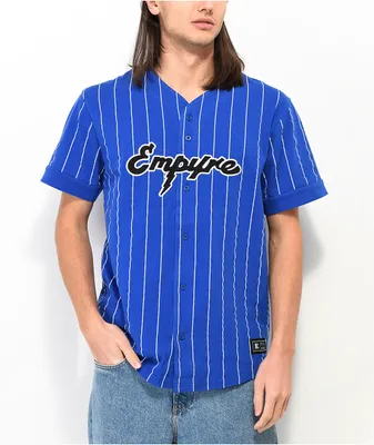Empyre All Time Blue Stripe Baseball Jersey