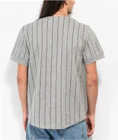 Empyre All Time Grey Stripe Baseball Jersey