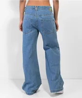 Empyre Allegra Blue Wide Leg Jeans