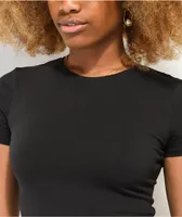 Empyre Amina Black Crop T-Shirt