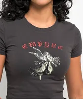 Empyre Amina Vice Virtues Black Crop T-Shirt
