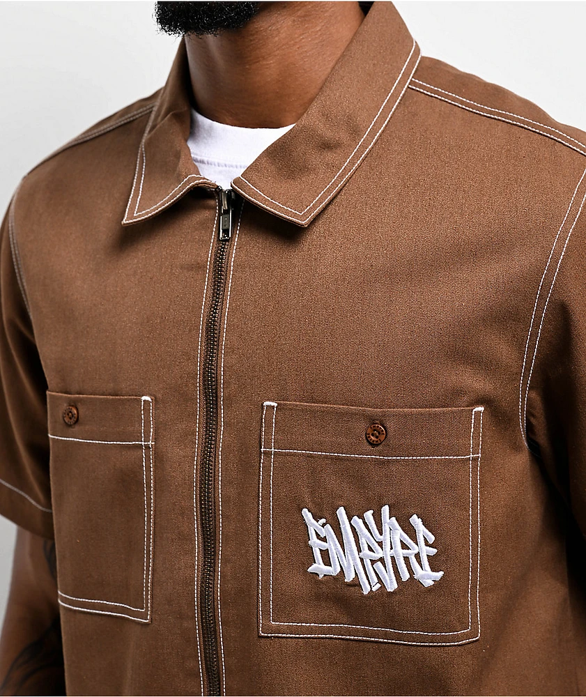 Empyre Amplify Bison Zip Work Shirt