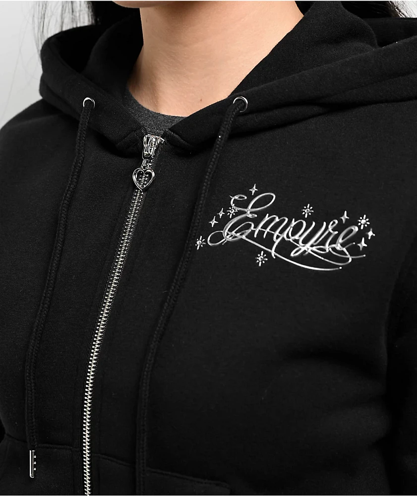 Empyre Angel Black Zip Hoodie