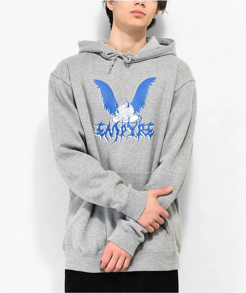 Empyre Angel Tears Grey Hoodie