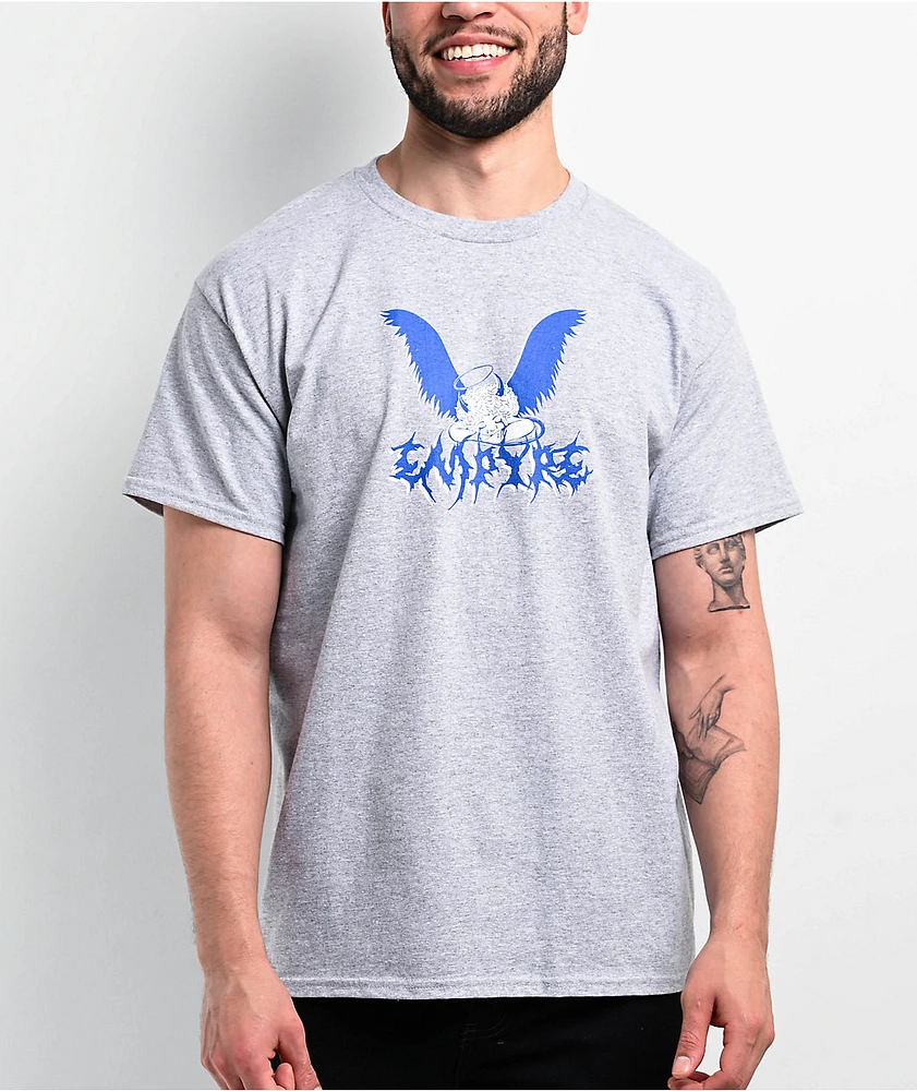 Empyre Angel Tears Grey T-Shirt