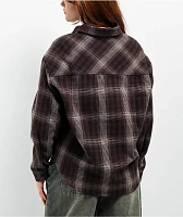 Empyre Arkin Tan & Brown Flannel Shirt