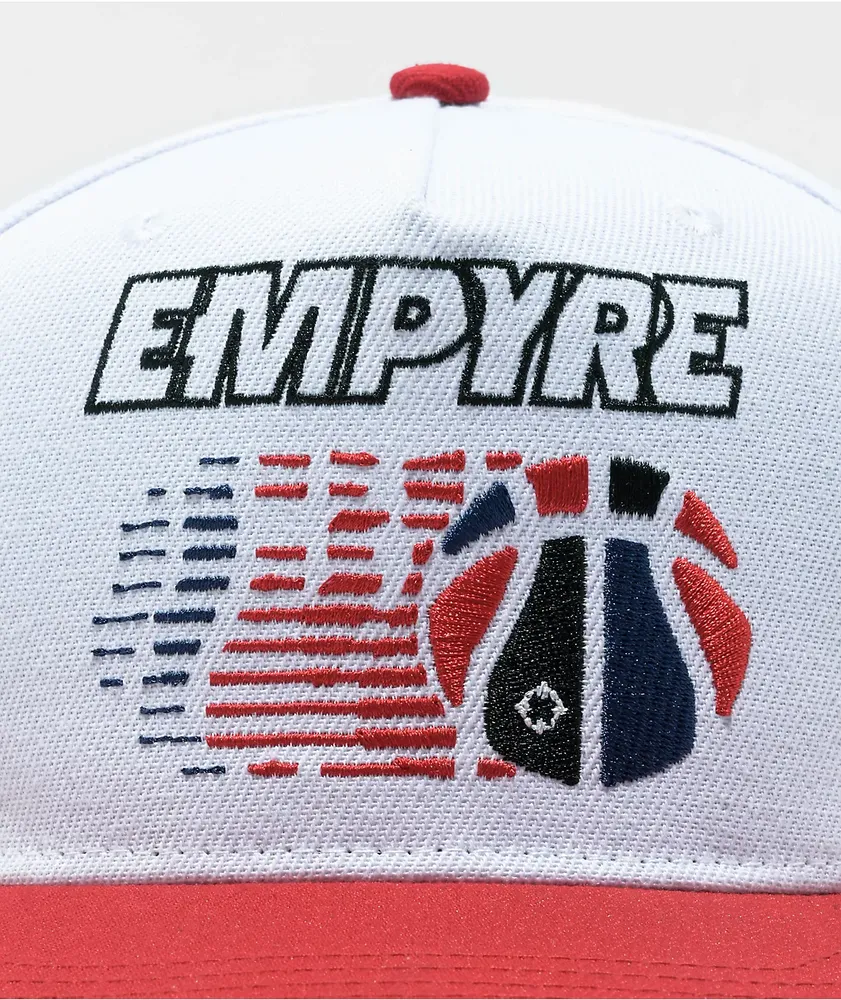 Empyre B-Ball White Snapback Hat