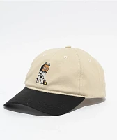 Empyre Bad Dog Beige & Black Strapback Hat