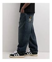 Empyre Bad Dog Dark Wash Blue Denim Skate Jeans