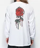 Empyre Barbed White Long Sleeve T-Shirt