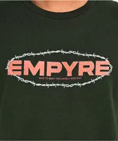 Empyre Barbwire Logo Green T-Shirt