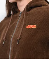 Empyre Baylor Brown Corduroy Hooded Jacket