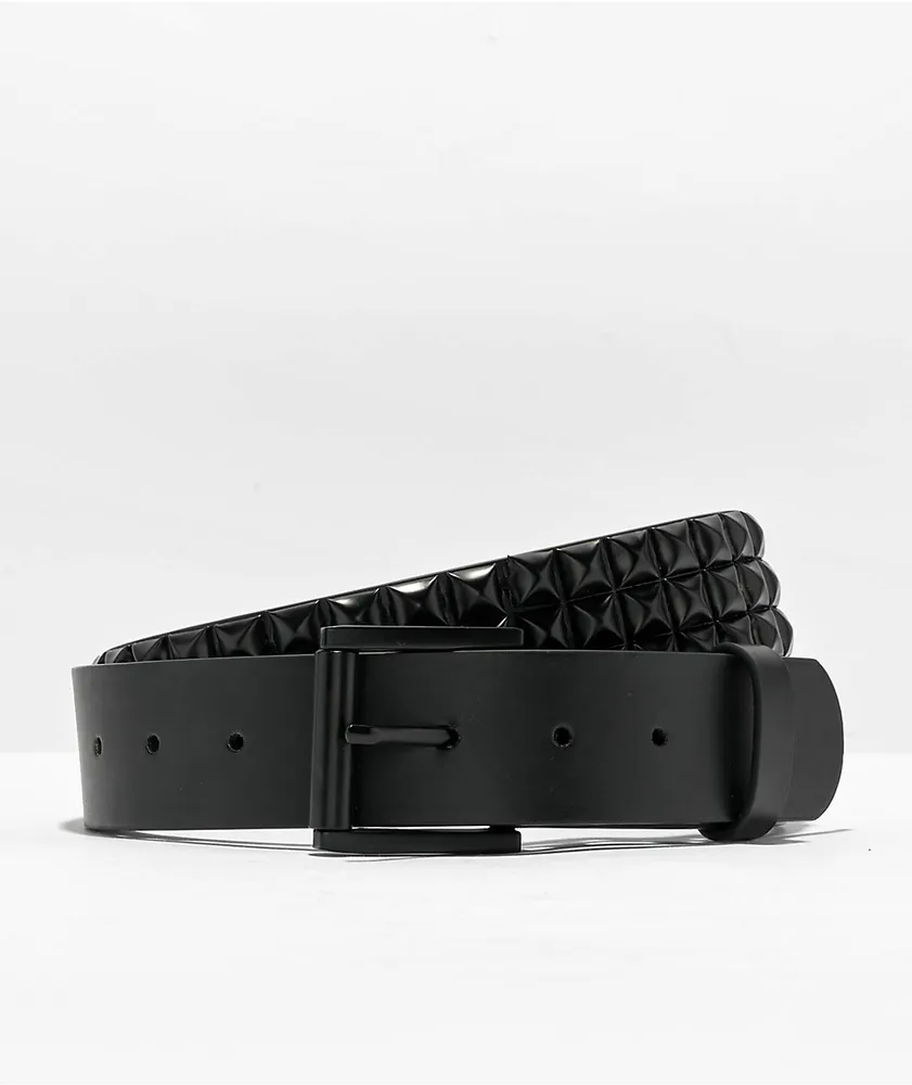 Empyre Black & Black Stud Belt