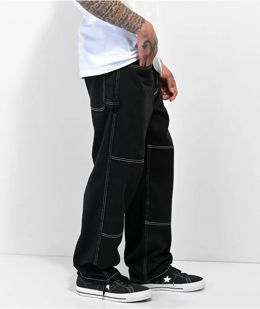 Empyre Black Carpenter Skate Jeans